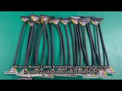 UL20706 Cable rond IDC 34 épingles 40 épingles Pitch 2.54mm Connecteur IDC pour électronique