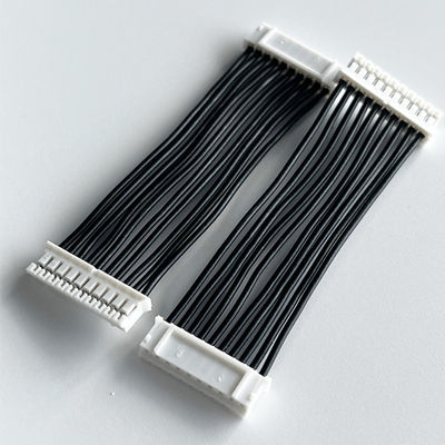 Assemblage de harnais en fil noir JST PH 2.0 10 broches connecteur mâle femelle