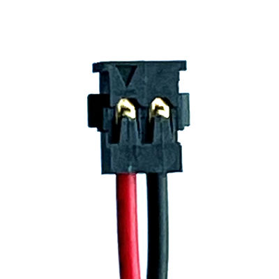 Assemblage de câble d'entraînement de câble de câble de voiture de 1,2 mm avec terminal 2P et fil électrique