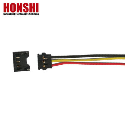 Assemblage de câble d'entraînement de câble de câble de voiture de 1,2 mm avec terminal 2P et fil électrique