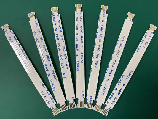 OEM ODM Cable à ruban FFC plat personnalisé Awm 20706 6 / 50 épingle Cable FFC FPC