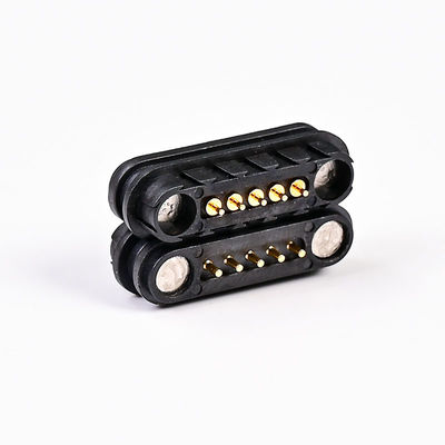 3A 2A Connecteur magnétique à courant 5P Connecteur magnétique mâle femelle