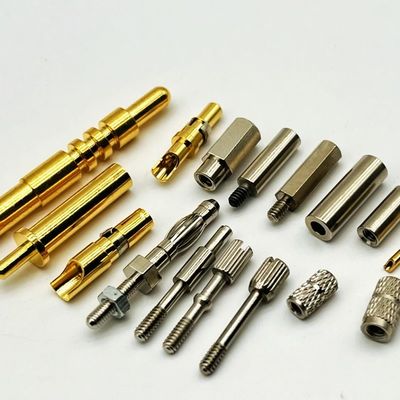 Pack de bobine haute puissance 3A 12V plaqué en or SMT Pogo Pin 3 mm Hauteur 2,5 mm Diamètre