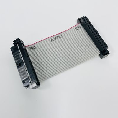 2.0mm 40 épingles IDC Assemblage de câble à ruban plat avec conducteur de fil de cuivre en conserve