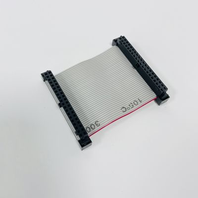 2.0mm 40 épingles IDC Assemblage de câble à ruban plat avec conducteur de fil de cuivre en conserve