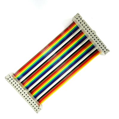 Cable électrique plat à 9 broches 28AWG, câble à ruban RS232