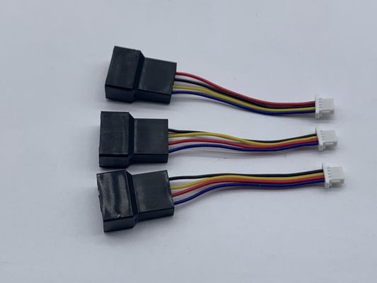 JST SM2.5 personnalisé 4 broches à JST SH1.0 4 broches harnais de fil avec conducteur plaqué en étain