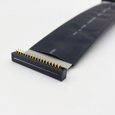 Cable électrique plat à 9 broches 28AWG, câble à ruban RS232