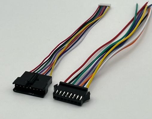 JST SM2.5 personnalisable 8 connecteur à broches assemblage de harnais électrique ul1007 24awg