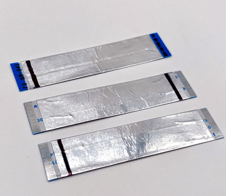 Cable électronique plat flexible 8 broches plaqué en or 1,25 mm 10 cm Ffc Cable UL20624 80C 60V