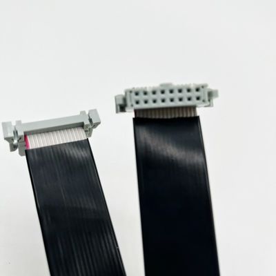 16 broches de câble à ruban en PVC plat avec connecteur de pas de 2,54 mm