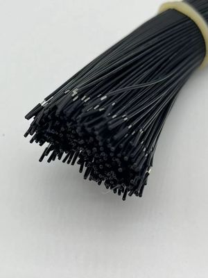 2.54mm Pitch 4 Pin Dupont Assemblage de câble UL1007 24awg Noir Longueur personnalisée