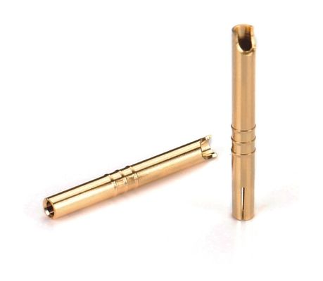 OEM CNC cuivre broches usinées contacts processus de tour automatique Taille personnalisée