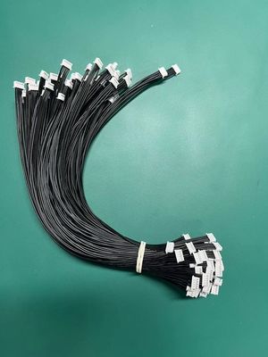 Coupe de fil électrique de longueur personnalisée Dupont 4 broches à connecteur JST SH 1.0 4 broches