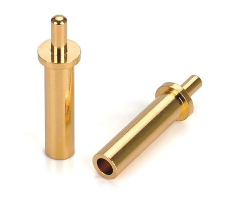 OEM CNC cuivre broches usinées contacts processus de tour automatique Taille personnalisée
