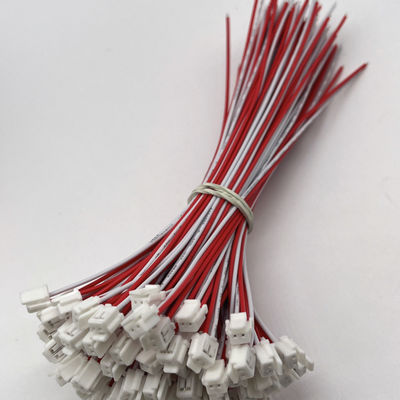 MX à JST Connecteur 2 broches Assemblage de câbles et harnais de fil pour machines industrielles