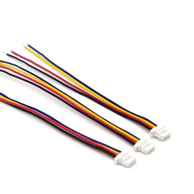 JST SH 1,0 mm en forme de harnais de fil de connecteur à 4 broches avec 100% d'inspection des essais