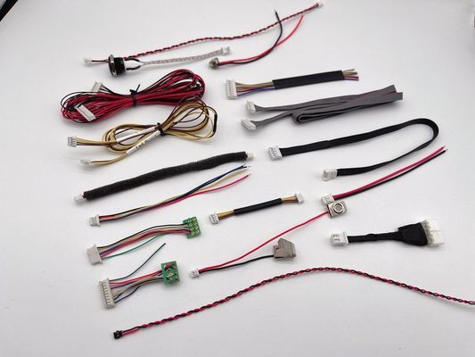 JST SH 1,0 mm en forme de harnais de fil de connecteur à 4 broches avec 100% d'inspection des essais