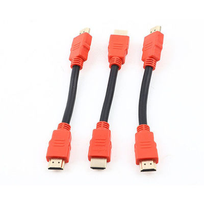 Assemblage de câble moulé plaqué or 4K HDTVI 1.4 2.0 câble 30AWG Pour PC TV