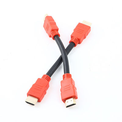 Assemblage de câble moulé plaqué or 4K HDTVI 1.4 2.0 câble 30AWG Pour PC TV