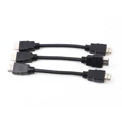Assemblage de câble moulé plaqué or 4K HDTVI 1.4 2.0 câble 30AWG Pour PC TV
