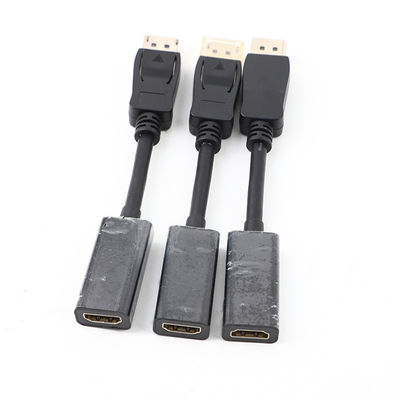Assemblage de câble moulé plaqué or 4K HDTVI 1.4 2.0 câble 30AWG Pour PC TV