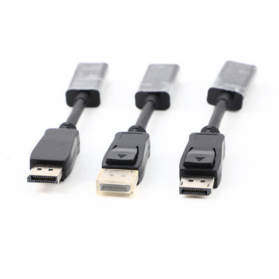 DP Homme à HDTV Femme câble d'adaptateur HDTV 4K 30HZ transfert de données de charge rapide