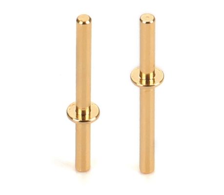 Pins usinés à la CNC de haute précision sur mesure Pins en laiton massif rond poli