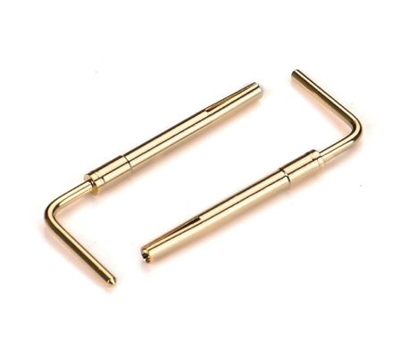 Pins usinés à la CNC de haute précision sur mesure Pins en laiton massif rond poli