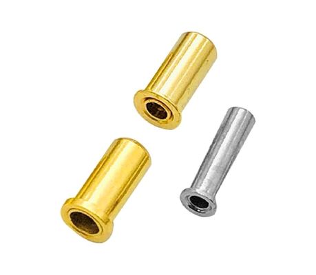 Pins usinés à la CNC de haute précision sur mesure Pins en laiton massif rond poli