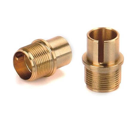 Parties d'usinage CNC en laiton personnalisées 1,5 mm 2 mm 4 mm 5 mm 6 mm 8 mm