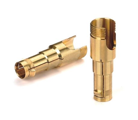 Parties d'usinage CNC en laiton personnalisées 1,5 mm 2 mm 4 mm 5 mm 6 mm 8 mm