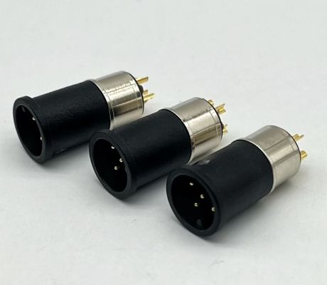 M12 5 épingles Femme et mâle Montage de panneau Multi-Pin connecteurs de câble circulaire imperméable