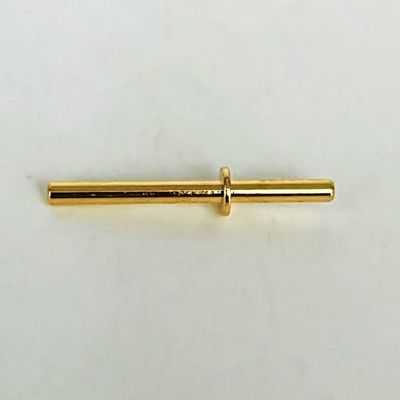 Pins usinés en laiton plaqué or 1.6x20 mm Pour le centre d'usinage vertical CNC