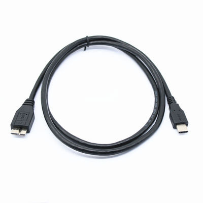 USB 2.0 Splitter Un mâle à une femelle Micro B câble USB C plaqué or Pour les téléphones mobiles