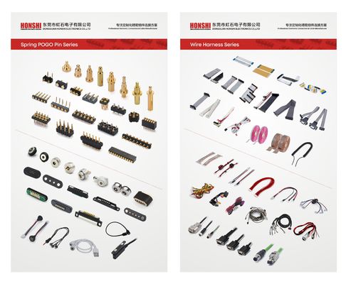 Des broches Pogo SMD SMT personnalisées avec une durée de vie de 10 cycles pour les connecteurs Pogo DIA2.00mm