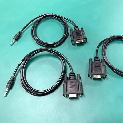 Ensemble de câbles moulés électroniques de type mâle à mâle de type femelle câble DB à 9 broches câble D SUB