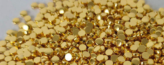Pins usinés en laiton sur mesure Pad type SMT plaqué or 1,5 mm mâle pour les connexions