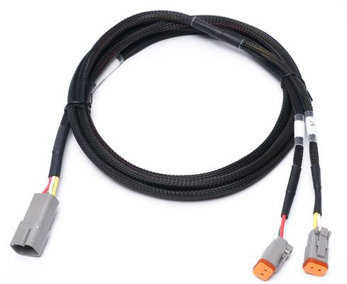 Armoire de câblage automobile personnalisée 24 broches pour les connexions de câbles 24 - 32AWG