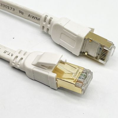 1M 5M 10M 20M 50M Assemblage de câble moulé en réseau RJ45 CAT6 CAT7 CAT8 UTP