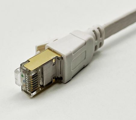 1M 5M 10M 20M 50M Assemblage de câble moulé en réseau RJ45 CAT6 CAT7 CAT8 UTP