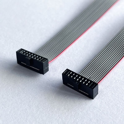 1.27mm Cable IDC plat 10 broches - 100 broches Assemblage de câble à ruban Longueur personnalisée