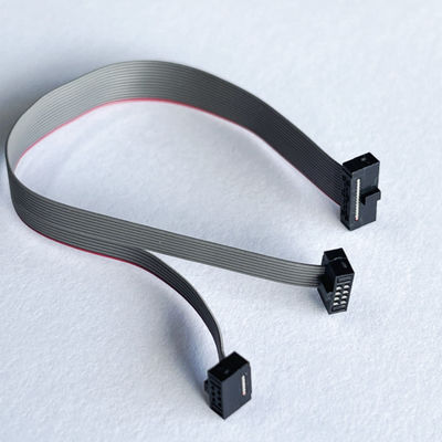 1.27mm Cable IDC plat 10 broches - 100 broches Assemblage de câble à ruban Longueur personnalisée