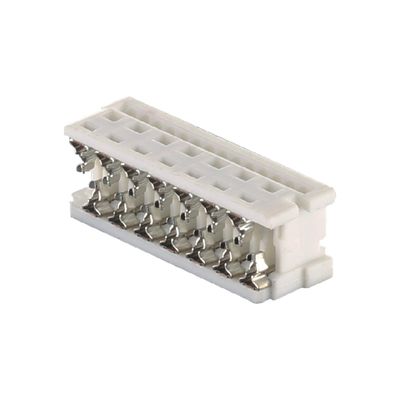 Cable à ruban de 6 à 24 broches 2,54 mm UL2651 Connecteurs de câble à ruban IDC blanc