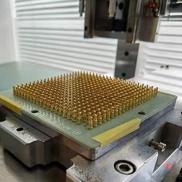 Connecteur à épingle Pogo à force de ressort avec hauteur de travail de 4,9 mm
