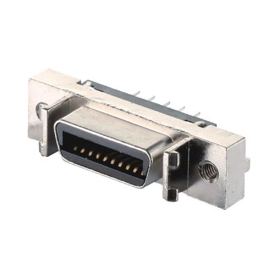 HPCN Connecteur câble à carte MDR SCSI Pitch 1.27mm 14 broches Connecteur mâle femelle