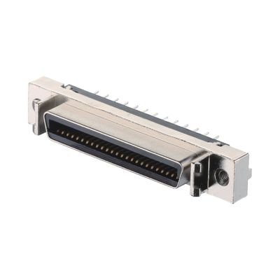Matériau de la coque de l'alliage de zinc 68 broches SCSI connecteur de soudure type VHDCI HPCN mâle