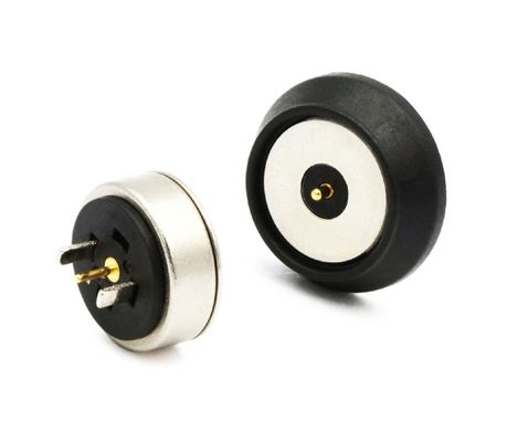Équipement de charge électrique à LED Connexion électrique avec connecteur à broche Pogo magnétique