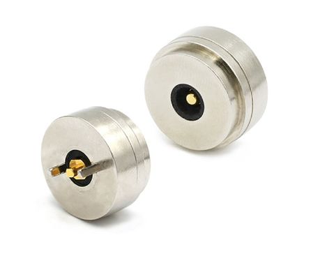 Équipement de charge électrique à LED Connexion électrique avec connecteur à broche Pogo magnétique