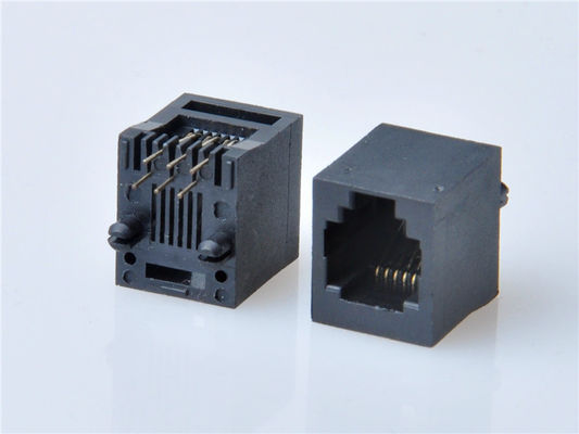 8p8c RJ45 Jack connecteur PCB monté pour le réseau Socket Internet modulaire alliage de cuivre